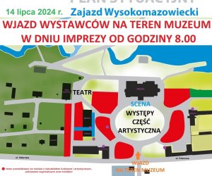1 lipca 2024 r. rusza rezerwacja miejsc pod stoiska handlowe podczas 14. Zajazdu wysokomazowieckiego 1 lipca 2024 r. rusza rezerwacja miejsc pod stoiska handlowe podczas 14. Zajazdu wysokomazowieckiego