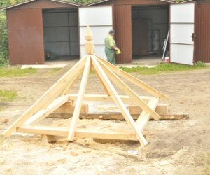 Rekonstrukcja sernika - zatraconego obiektu małej architektury