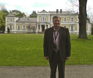 Niecodzienny turysta w Skansenie Niecodzienny turysta w Skansenie