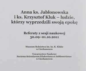 Promocja wydawnictwa posesyjnego "Anna ks. Jabłonowska i ks. Krzysztof Kluk - ludzie, którzy wyprzedzili swóją epokę". Promocja wydawnictwa posesyjnego "Anna ks. Jabłonowska i ks. Krzysztof Kluk - ludzie, którzy wyprzedzili swóją epokę".