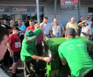 Nasze ciągniki na dożynkach gminnych w Szepietowie