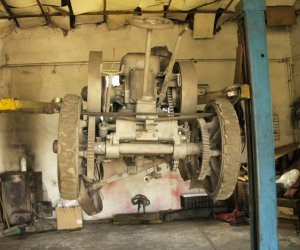 ciągnik LANZ HM-8 Mops z 1923 r. ciągnik LANZ HM-8 Mops z 1923 r.