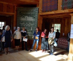 Wystawa w Mińsku (Białoruś) - „Dywany dwuosnowowe ze zbiorów Muzeum Rolnictwa im. ks. Krzysztofa Kluka w Ciechanowcu” Wystawa w Mińsku (Białoruś) - „Dywany dwuosnowowe ze zbiorów Muzeum Rolnictwa im. ks. Krzysztofa Kluka w Ciechanowcu”