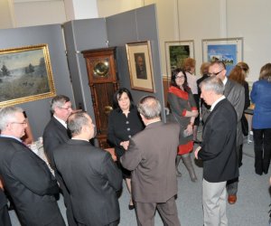 Wystawa z okazji jubileuszu 50-lecia Muzeum i 30 lat współpracy z SGGW pt."50 lat Muzeum Rolnictwa im. ks. Krzysztofa Kluka w Ciechanowcu"