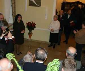 Odsłonięcie Tablicy Pamiątkowej poświęconej Odsłonięcie Tablicy Pamiątkowej poświęconej