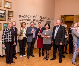 WYSTAWA CZASOWA POD TYTUŁEM "TWÓRCZOŚĆ PLASTYCZNA WOJCIECHA BOGUCKIEGO Z CIECHANOWCA" WYSTAWA CZASOWA POD TYTUŁEM "TWÓRCZOŚĆ PLASTYCZNA WOJCIECHA BOGUCKIEGO Z CIECHANOWCA"