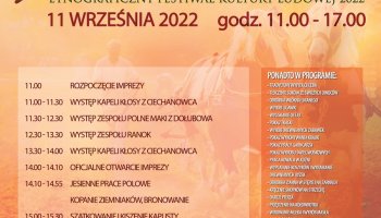 Jesień w polu i zagrodzie - Etnograficzny Festiwal Kultury Ludowej 2022