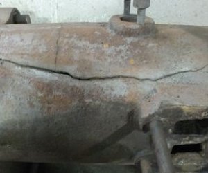 Najstarszy polski silnik stacjonarny w zbiorach Muzeum Rolnictwa Najstarszy polski silnik stacjonarny w zbiorach Muzeum Rolnictwa