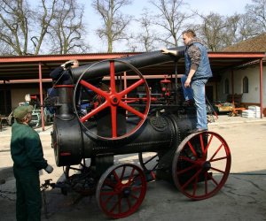 Niecodzienny zabytek w Muzeum Rolnictwa im. ks. Krzysztofa Kluka w Ciechanowcu