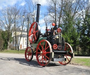 Najstarsza lokomobila parowa w Muzeum Rolnictwa im. ks. Krzysztofa Kluka w Ciechanowcu Najstarsza lokomobila parowa w Muzeum Rolnictwa im. ks. Krzysztofa Kluka w Ciechanowcu