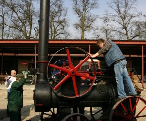 Niecodzienny zabytek w Muzeum Rolnictwa im. ks. Krzysztofa Kluka w Ciechanowcu Niecodzienny zabytek w Muzeum Rolnictwa im. ks. Krzysztofa Kluka w Ciechanowcu