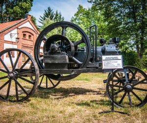 Odrestaurowane silniki stacjonarne w Muzeum Rolnictwa w Ciechanowcu