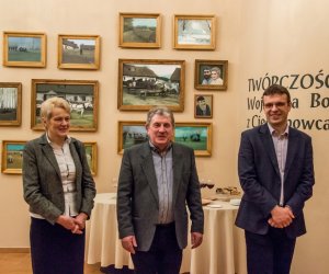 WYSTAWA CZASOWA POD TYTUŁEM "TWÓRCZOŚĆ PLASTYCZNA WOJCIECHA BOGUCKIEGO Z CIECHANOWCA" WYSTAWA CZASOWA POD TYTUŁEM "TWÓRCZOŚĆ PLASTYCZNA WOJCIECHA BOGUCKIEGO Z CIECHANOWCA"