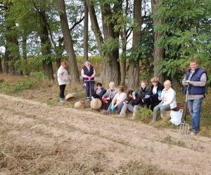 Tłoka w Muzeum Rolnictwa im. ks. Krzysztofa Kluka w Ciechanowcu 17 września 2019 r.