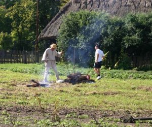 Wykopki w skansenie 2009