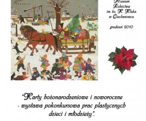 Karty bożonarodzeniowe z kolekcji prof. Jana Tropiły.