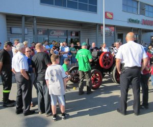 Nasze ciągniki na dożynkach gminnych w Szepietowie