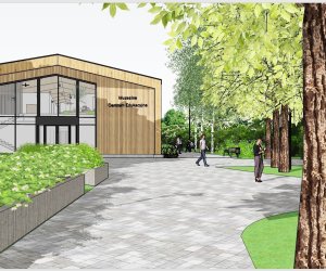 Podpisanie umowy na dofinansowanie II etapu budowy Muzealnego Centrum Edukacyjnego Podpisanie umowy na dofinansowanie II etapu budowy Muzealnego Centrum Edukacyjnego