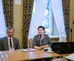 Spotkanie szkoleniowe dyrektorów i pracowników instytucji kultury województwa podlaskiego w Muzeum Rolnictwa im. ks. Krzysztofa Kluka w Ciechanowcu 14-15 listopada 2019 r.