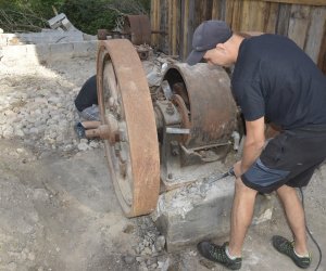 Nowy silnik gazowy w Muzeum Rolnictwa w Ciechanowcu